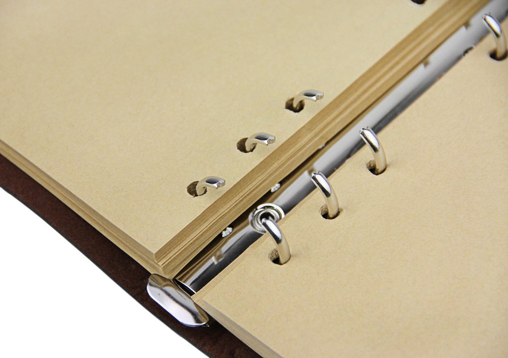 Amazon.co.jp: リングノート おしゃれ A5 システム手帳 6穴 航海風